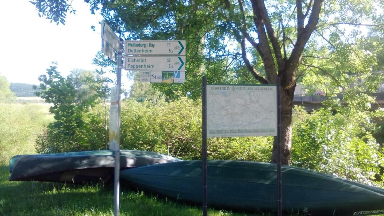 Ferienwohnung Zur Roni Treuchtlingen Dış mekan fotoğraf